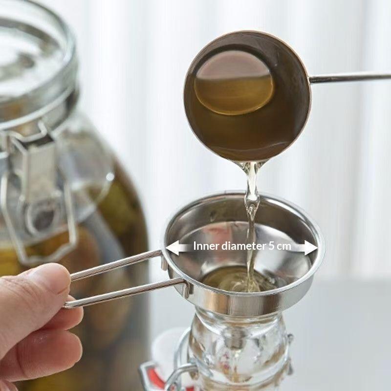 Kitchen Gadgets Small - Воронка из нержавеющей стали с ручкой,