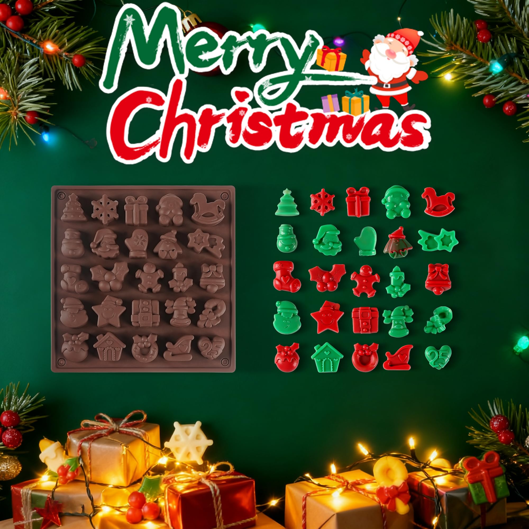 1-2 шт. Рождественские силикон – обзор и цена Silicone Mold Baking